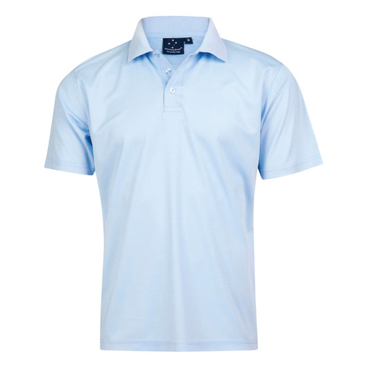 Mens Piana Polos Sky